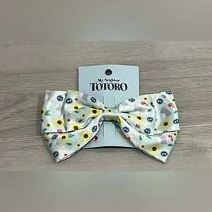Studio Ghibli My Neighbor Totoro Floral Hair Bow New